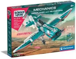 „Clementoni Science&Play Mechanics“: nauji lėktuvai ir sraigtasparniai