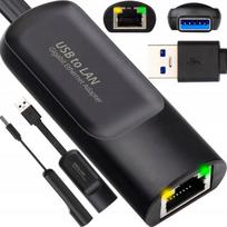 Przejściówka Gigabit Karta Sieciowa Adapter Lan Rj45 1000Mb 1Gb Usb Typ A