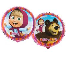 Balon Foliowy 18 - Masha I Niedźwiedź