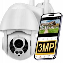 Kamera Wifi Zewnętrzna Smart 3Mpx Obrotowa Polska Aplikacja Śledzenie Ruchu