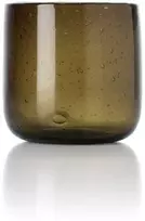 Bazaar Žvakidė Éclat Cognac 9x9x9 cm ruda stiklas