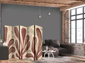 Artgeist Pertvara - Waving Leaves - Irregular Plant Shapes in the Style of Matisse