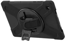 Pancerne etui su laikikliu 4smarts Rugged Case Grip do Samsung Galaxy Tab A11+ juoda