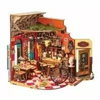 Robotime Mini namas 3D konstruktorius Rolife Cheers Bar & Dining