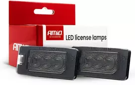 Amio LED numerio ženklo apšvietimas Smoked CLP02 HP BMW