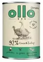 Šunų maistas - OLLO Umami žąsų ir kalakutienos drėgnas maistas 850g