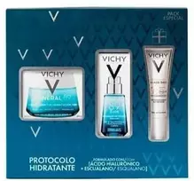 Vichy Drėkinamasis Kremas Mineral 89 72h 50ml Rinkinys 3 Vnt.