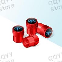 4Pcs Metal OPC Line Logo Car Wheel Tire Valve Caps Tyre Rim Stem Airdust Covers For Opel Insignia Astra H J D Zafira Corsa E