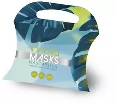 Innovafarm Daugkartinė Plaunama Kaukė Juoda 2 Vnt.
