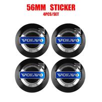 56/60MM Automobilio rato centrinis dangtelis Stebulės dangtelio Lipdukas Aksesuaras Volvo V40 V50 S40 S80 XC60 S60 XC40 C40 V90 XC60 S60 T5 T6 AWD XC40