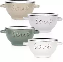 Siaki Collection Siaki Kolekcija Keraminius Pjaustinės Dubenėlius 600 ml 4 vnt.