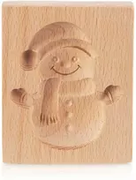 Orion Medinė sausainių forma Sniego senis 11x9,5 cm - Kepimo forma - Sausainių išpjaustyklė