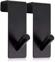 Verk Orion Durų kabliai metaliniai juodi 3x5x8 cm 2 vnt.
