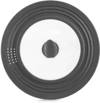 Granchio Italia Orion Universalus dangtis puodams 24/26/28 cm su silikoniniu kraštu
