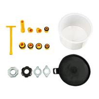15pcs/set Car Antifreeze Funnel Spill Proof Coolant Filling Kit  Funnel Antifreeze Injector Replacement Water Tank Funnel Tool