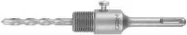 SDS Plus adapteris ir M22 110 mm centravimo grąžtas