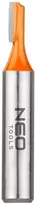 Vieno griovelio galinis freza, TCT, 3,96 x 11 mm, 8 mm kotas