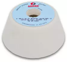 ANDRE TAURENIO FORMOS ŠLIFAVIMO DISKAS 125mm x 40mm x 32mm 99A60K7VE01-30 Baltas „TYP 11”