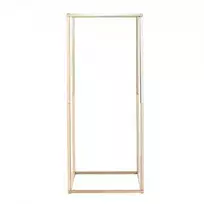 Vevor 60 cm aukso gėlių stovas vestuvėms