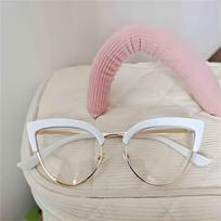 Cat's Eye Latest Blue Light Blocking glasses personalised half-frame fashion Plano sunglasses Outdoor beach excursion must-have