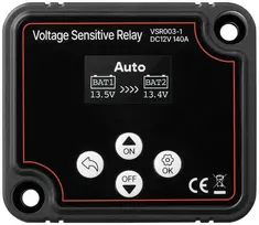Vevor 12V 140A dvigubas akumuliatorių izoliatorius UTV, ATV