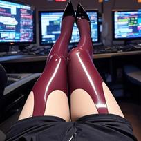 Seksualios juodos arklių aliejaus kojinės moterims vientisos plonos kvėpuojančios pėdkelnės keturpusės tuščiavidurės blizgios į aliejų panašios raudonos kojinės ilgos kojinės One Size vyno raudonos spalvos