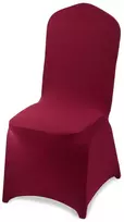 Vevor 50 vnt. bordo kėdžių užvalkalai poliesterio elastanas
