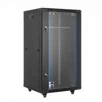 Vevor 22U tinklo spinta su stiklo durimis 600 mm