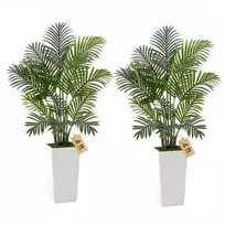 Vevor 121 cm dirbtinės arekos palmės su vazonu