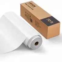 Vevor Termo plėvelė blizgi balta 30 cm x 2133 cm