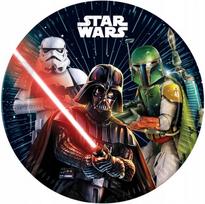 Talerzyki Star Wars Gwiezdne Wojny 23Cm 8Szt.