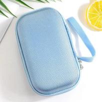EVA Cameras Storage Bag Shockproof Waterproof Digital Camera Case Hard Shell Dictionary Pen Storage Holder mėlyna