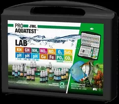 JBL Aqua JBL - „ProAquaTest LAB“ - bandymų rinkinys su 13 vandens testų, skirtų vandentiekio ir gėlavandenių akvariumų analizei