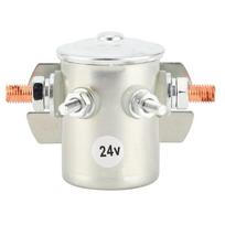 Auto Parts 200V Solenoid Fits Normally Open 24VDC Hydraulic Motor Starter Relay Waterproof Normally Open Solenoid Fits Starter 24V