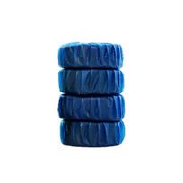 4Pcs Automatic Bleach Bathroom Toilet Bowl Tank Cleaner Tablets Flush Detergent mėlyna