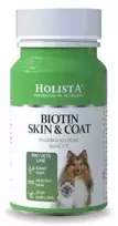 HOLISTA Biotin Skin & Coat – papildai šunims ir katėms – 90 pcs