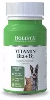 HOLISTA Vitamin B12 + B3 – papildai šunims ir katėms – 90 tablečių