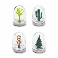 4Pcs/Set Plants Animals Seasoning Box Kitchen Spice Storage Bottle Can Salt Jar