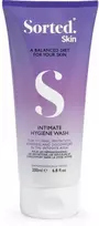 Sorted Skin Intimate Hygiene Wash intymios higienos prausiklis su prebiotikais, 200 ml