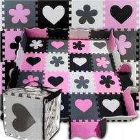 Mata Piankowa Edukacyjna Puzzle Składane Dla Dzieci Kreatywne 36Szt Pianka