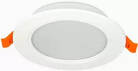 Zelmer Įmontuojamas LED šviestuvas, 230Vac, 9W, 830lm, šiltai balta 3000K, apvalus, MOLLY, LED line LITE