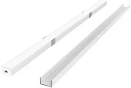 V-tac Led Line Prime LED profilio komplektas, 2m, paviršinis, baltas, su baltu dangteliu, laikikliais ir aklėmis
