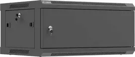 Lanberg WF01-6404-00B rack cabinet 4U Wall mounted rack Juodas