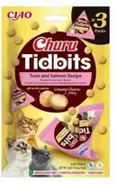 Inaba Churu Tidbits skanėstai katėms su tunu ir lašiša, 36g 3 vnt