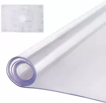 Skaidri PVC stalo apsauga, 102 x 203 cm, Patvari, Lengvai valoma, Neslidi