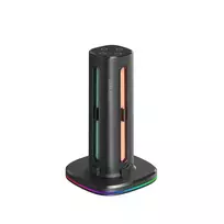 „AmazingThing Thunder Pro PlayDock“ įkroviklis „Nintendo Switch 2“ valdikliams – Juodas