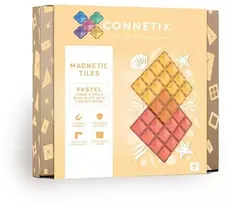 Connetix – Pastelinė citrinų ir persikų pagrindinė lėkštė 2 vnt. – (CT-P-LP002-BP)