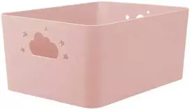 Star NEBULA daiktadėžė su debesies ir žvaigždės formos rankenomis, aukštis 11 cm.