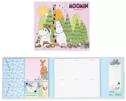 Moomin Muminukai - Savaitės planuoklis A4 su lipniais lapeliais