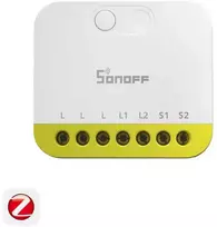 Sonoff Mini Duo-L 2 kanalų Zigbee 3.0 išmanioji relė (be nulio)